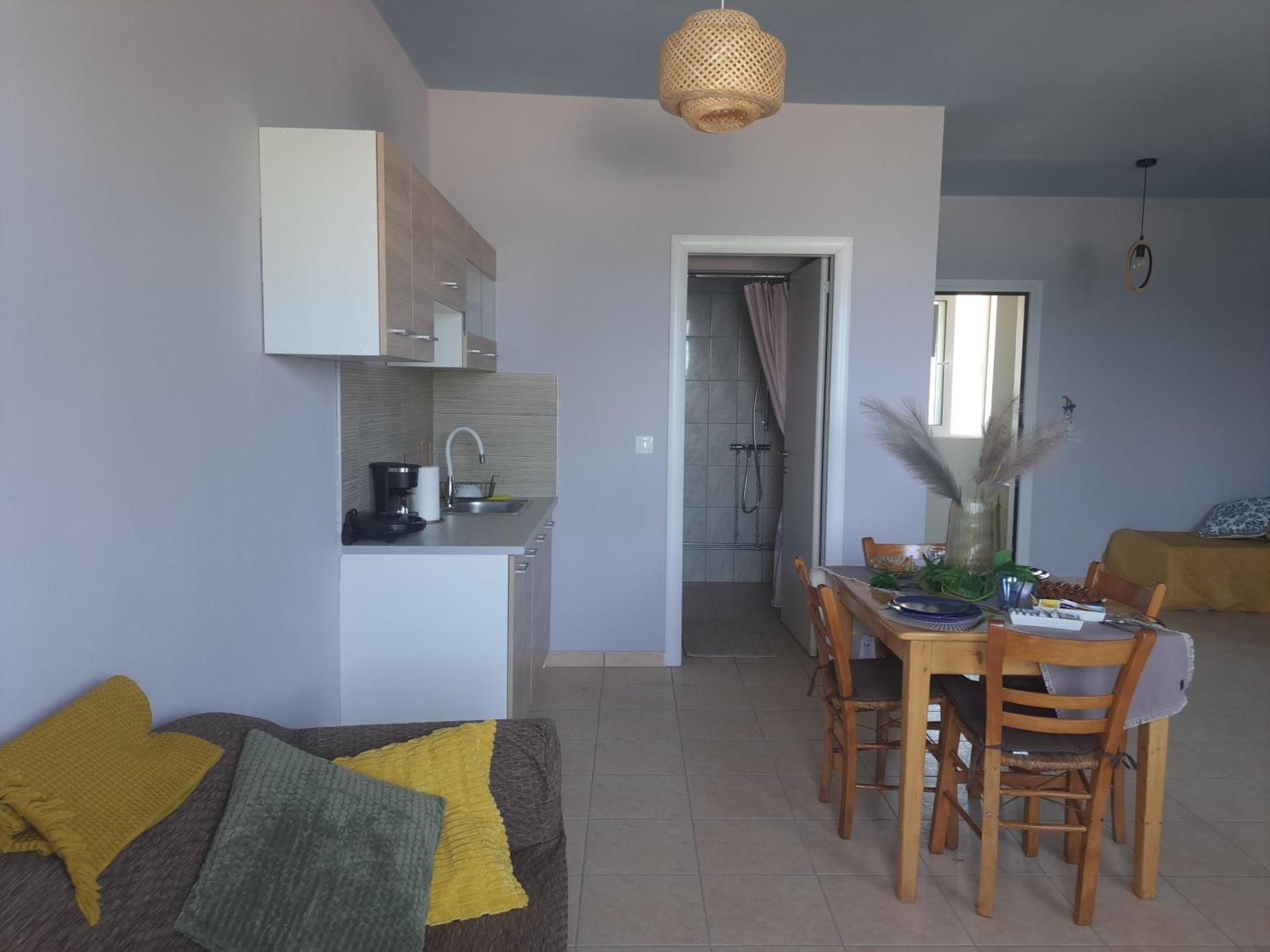 Seashell Apartment Artemida  Bagian luar foto